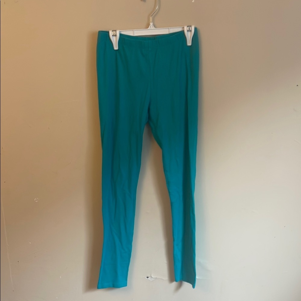 Joe Fresh Teal Leggings Stretchy Knit (Bin A1)​